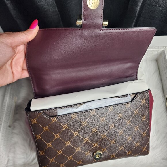 Nine West leather handbag, shoulder/crossbody bag combo brand new with tags - Picture 10 of 11